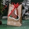 230 Gram/M2 쿠키는 우호적인 크리스마스 종이 파티 백 Eco를 캔디스
