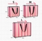 복귀 선물을 위한 핑크색 줄무늬가 있는 팬톤 CMYK 미용지 백
