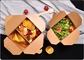 750 밀리람베르트 내지 2000 밀리람베르트 미생물에 의해 분해된 샌드위치 상자 Eco 우호적 일회용 음식 용기