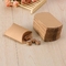 관습은 갈색인 크라프트지 베개 박스 화려한 아이보리지 사탕 박스 작은 선물 가방을 만듭니다