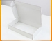15x15x5cm 미생물에 의해 분해된 파상지 박스 평범한 하얀 접이 용지 박스